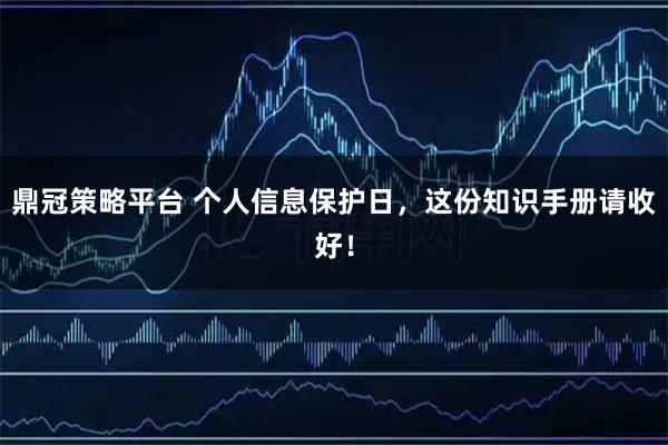 鼎冠策略平台 个人信息保护日，这份知识手册请收好！