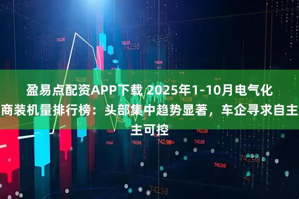 盈易点配资APP下载 2025年1-10月电气化供应商装机量排行榜：头部集中趋势显著，车企寻求自主可控